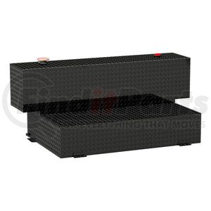 TT-100HH-B by UWS - Gloss Black Hammerhead-Style 100-Gallon Aluminum L-Shape Transfer Tank