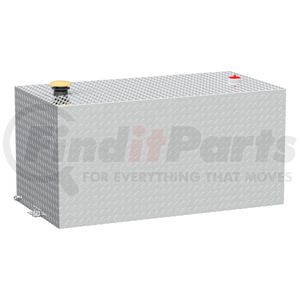 TT-100-RT-T-P by UWS - 100-Gallon Rectangle Bright Aluminum Transfer Tank