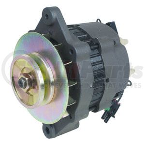 12175N by WAI - New Alternator, 12V, 55A, Counter Clockwise (CCW) Rotation, IR/EF Regulator/Fan