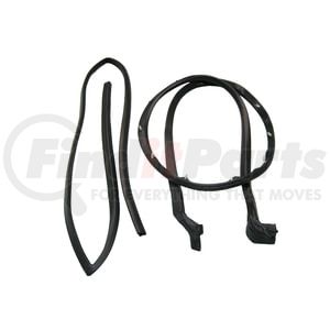 Fairchild KF3016A Door Seal Kit Upper/Lower Passenger Side Door Seal Kit for 1966-77 Ford Bronco, with Molded Ends