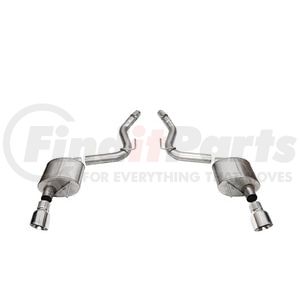 21252 by CORSA - 3.0' DUAL REAR EXIT SPORT AXLE-BACK