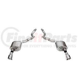 21272 by CORSA - 3.0' DUAL REAR EXIT SPORT AXLE-BACK