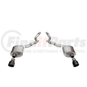 21276BLK by CORSA - 3.0' DUAL REAR EXIT SPORT AXLE-BACK