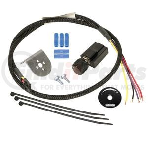 1036610 by BD DIESEL - High Idle Control Kit; Incl. Wiring Harness/Tie Wrap/Hardware; 900-3000 RPM;