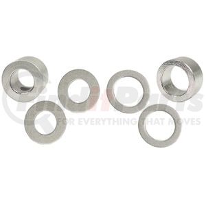 1600036 by BD DIESEL - Transmission Oil Cooler Bypass Tube Eliminator Kit; Incl. Aluminum Shunts And Sealing Washers;