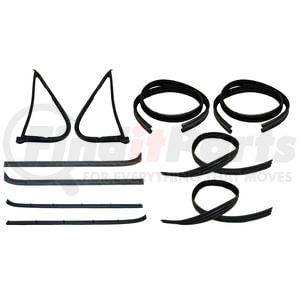 KF4920 by FAIRCHILD - 10 pc Belt Weatherstrip,Vent Window Seal,Window Channel Kit