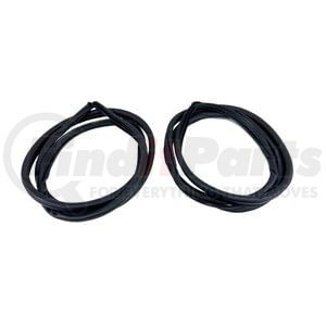 KT3048 by FAIRCHILD - Front Door Seal on Body Kit for 2006-2014 Toyota Highlander (62312-48050-B0, 62311-48050-B0)