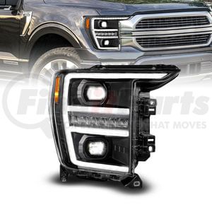 111594R by ANZO - LED HL F150 PASS SIDE BLK 21-23