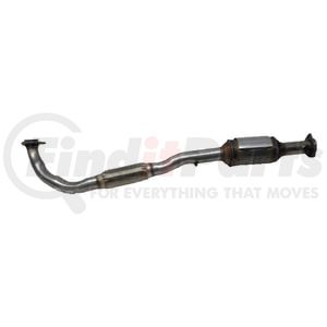 14466 by DAVICO - Direct Fit Catalytic Converter - 3-Bolt Loose Flange, Gaskets Included, 44 in. Length, 8 in. Height