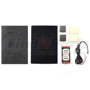 FDMC1310 by BRANDMOTION - Universal Fit Qi Certified Wireless Charging Kit; 15w Triple Coil Fast Charger; Smart Charging Technology Tapers Off As Phone Charges; Integrates Seamlessly For Phone Placement;