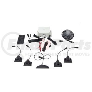 FLTW-3050 by BRANDMOTION - Commercial Backup Sensor System w/4 Sensors; Outside Control Box; LED Display; Detection Range 1ft. to 9.5ft.; Under Bmpr Sensor Mount; 11ft. Sensor Harness/49ft. Display Harness;