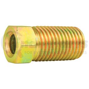 AGS Company BLF-10 Tube Fitting Steel Tube Nut, Long, 3/16 (3/8-24 Inverted), 10/bag
