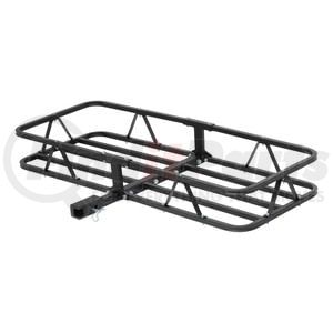 CURT Manufacturing 18145 Receiver Hitch Mounted Cargo Carrier 48in. x 20in. Black Steel Basket Cargo Carrier (1-1/4in.; 2in.