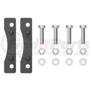 CURT Manufacturing 19105 Fifth Wheel Trailer Hitch Bracket Replacement S25 5th Wheel Slider Pin Plates