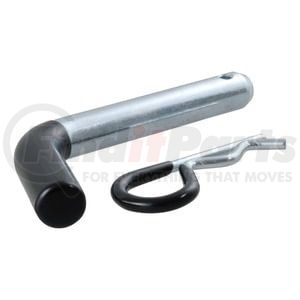 CURT Manufacturing 21510 Trailer Hitch Pin 5/8in. Hitch Pin (2in. Receiver; Zinc with Rubber Grip)