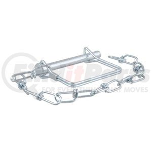 25034 by CURT MANUFACTURING - 5/16in. Safety Pin with 12in. Chain (3in. Pin Length)
