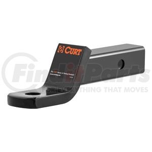 CURT Manufacturing 45030 Trailer Hitch Ball Mount Class 3 Ball Mount (2in. Shank; 7;500 lbs.; 2in. Drop; 7-1/2in. Long)