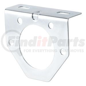 58222 by CURT MANUFACTURING - Connector Mounting Bracket for 7-Way Round