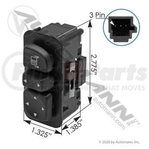 Automann 577.75636 Door Mirror Switch Mirror Switch - Door Electrical Switch