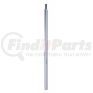 21794 by UNITED PACIFIC - Manual Transmission Shift Shaft Extension - 18", Chrome