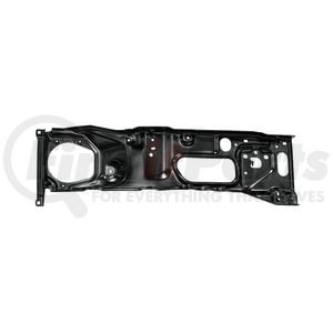 21957 by UNITED PACIFIC - Bumper Bracket - RH, Black EDP, Stamped Steel