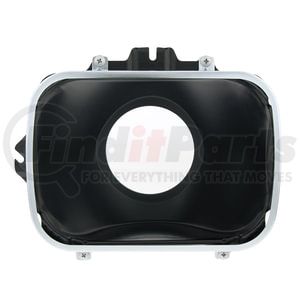 31058 by UNITED PACIFIC - Headlight Bucket - RH, 5" x 7", with Retainer Ring, For 2000-2015 Ford F-650/F-750