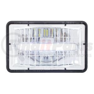 31152 by UNITED PACIFIC - ULTRALIT LED 4" x 6" Low Beam Rectangular Headlight with White LED Position Light