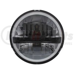 31202 by UNITED PACIFIC - ULTRALIT 8 High Power LED 5-3/4" Round Black Sealed Beam Headlight