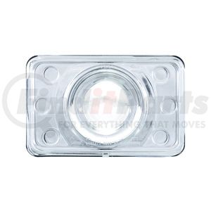 31394 by UNITED PACIFIC - ULTRALIT Crystal Halogen 4" x 6" Low Beam Rectangular Headlight