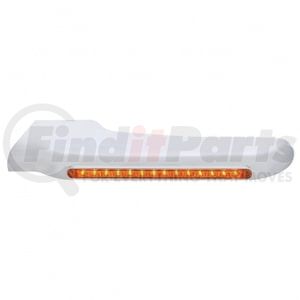 United Pacific 32560 Fender Covering Fender Covering - Front, LH, 14 Amber LED, Amber Lens, for 2008-2015 Peterbilt