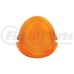 36658B by UNITED PACIFIC - Truck Cab Light - Bulk, 9 LED, Dual Function, GloLight Watermelon, Amber LED/Lens