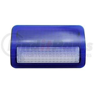 37069 by UNITED PACIFIC - Door Light Lens - RH, Blue, for 2006+ Peterbilt
