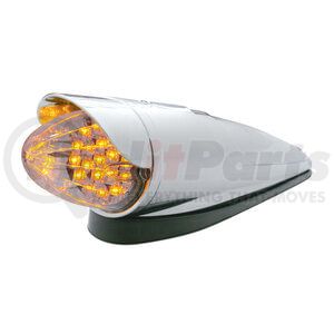 United Pacific 39959 Truck Cab Light Truck Cab Light - 19 LED, Reflector Grakon 1000, Amber LED/Clear Lens