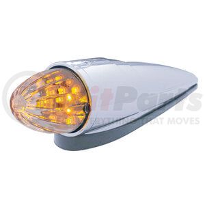 United Pacific 39963 Truck Cab Light Truck Cab Light - 19 LED, Watermelon Grakon 1000 Style, Amber LED/Clear Lens