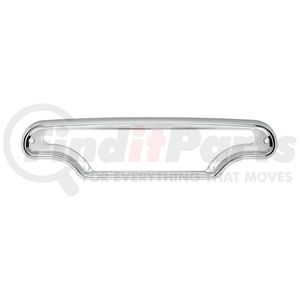 United Pacific 41012 Dashboard Panel Light Panel Bezel - For Dash Warning Light, Chrome, Plastic, for 2002-2006 Peterbilt