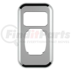 United Pacific 41709 Dash Switch Cover Dash Switch Cover - Dimmer Switch Trim, for 2006+ Peterbilt