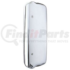 42061B by UNITED PACIFIC - Door Mirror Cover - Driver Side, Chrome, 2005-2010 Freightliner Century and Columbia