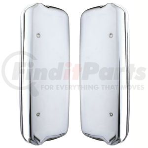 United Pacific 42060 Door Mirror Cover Chrome Mirror Cover Set for Freightliner Century (2005-2010) & Columbia (2005-2020)