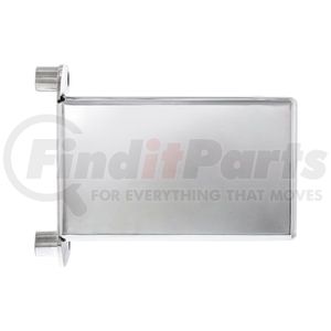 42376 by UNITED PACIFIC - Light and CB Antenna Bracket - Stainless Steel, LH, for 2018-2021 Freightliner Cascadia