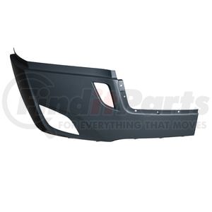 42467 by UNITED PACIFIC - Bumper Cover - RH, with Deflector Hole, for 2018-2020 FL Cascadias, with Fog Lamp Hole, for 2018-2020 FL Cascadia