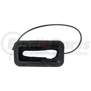 United Pacific 42614B Interior Door Handle Chrome Interior Door Handle w/Cable & Base for PB 389 (2008-2023) / 386