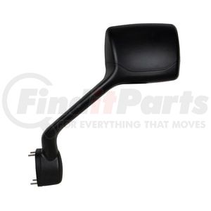 United Pacific 42840 Hood Mirror Hood Mirror - LH, Black, for Kenworth T680/Peterbilt 579/587