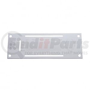 48201 by UNITED PACIFIC - A/C Control Plate - Stainless, for Kenworth