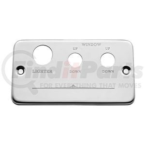United Pacific 48128 Cigarette Lighter Cigarette Lighter Plate - Lighter/Window, RH and LH, for Freightliner