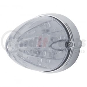 United Pacific 37979 Truck Cab Light Truck Cab Light - 19 LED Watermelon Grakon 1000, Flush Mount Kit, Amber LED/Clear Lens