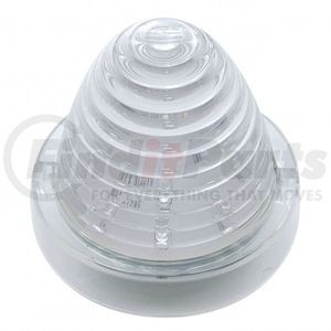 United Pacific 38279 Truck Cab Light Truck Cab Light - 13 LED Beehive Truck-Lite Style, Amber LED/Clear Lens