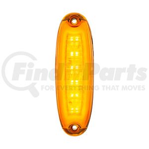United Pacific 39212 Truck Cab Light Cab Light - 12 LED, Amber LED/Amber Lens, for 2008-2017 Freightliner Cascadia