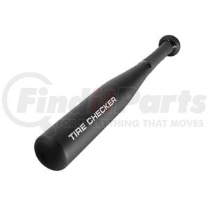 90056 by UNITED PACIFIC - Tire Checker Bat - 17 in. Length, Aluminum, Matte Black