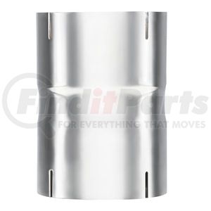 United Pacific CN-7-8C Exhaust Pipe Connector Exhaust Pipe Connector - Chrome, 7" I.D. To 7" I.D.