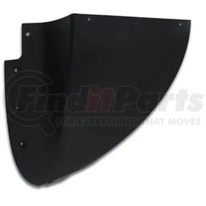 TRB103200R by TORQUE PARTS - Bumper - Right Corner Spoiler for Kenworth T680 Next Gen Trucks